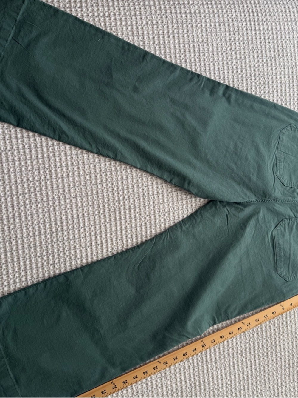 Women’s Wide-Leg J. Crew Pants in Green - Picture 3 of 4